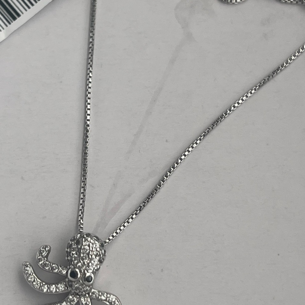 Italian Silver Necklace - Picture 7 of 7
